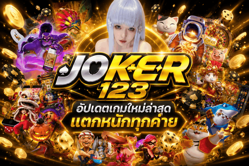 สมัคร JOKER เว็บใหม่ อัปเดตเกมใหม่ล่าสุด แตกหนักทุกค่าย – JOKER123
