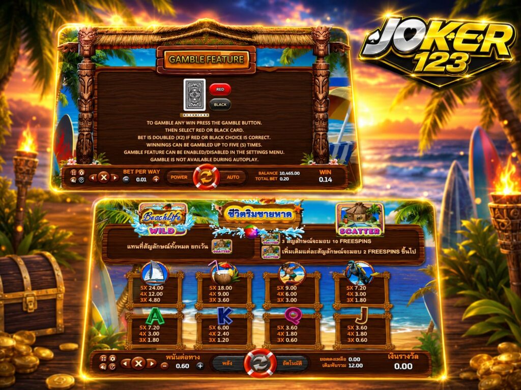 รีวิวเกม Beachlife จ่ายจริง
