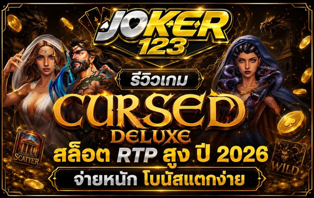 รีวิวเกม Cursed Deluxe สล็อต RTP สูง ปี 2026 จ่ายหนัก โบนัสแตกง่าย – JOKER123