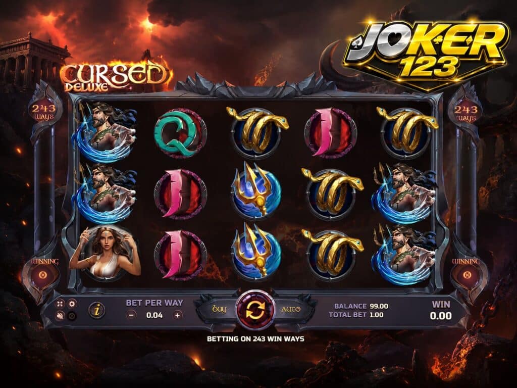รีวิวเกม Cursed Deluxe สล็อตจ่ายหนัก