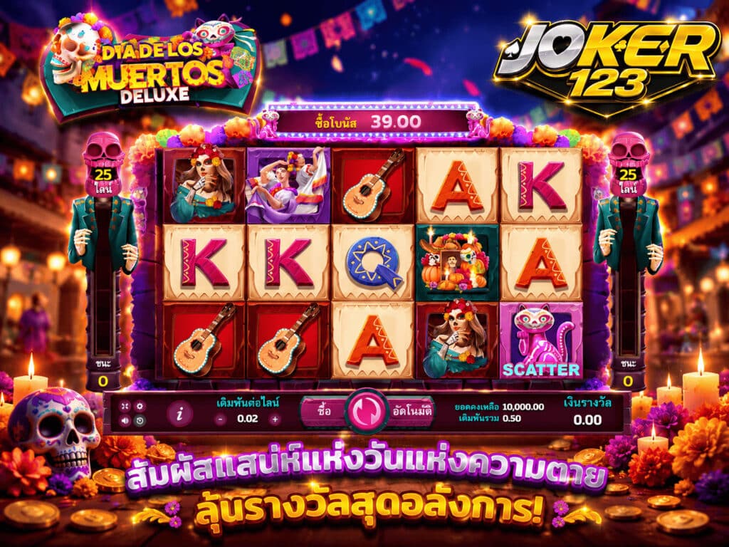 รีวิวเกม Dia De Los Muertos Deluxe เกมสล็อตใหม่ล่าสุดปี 2026