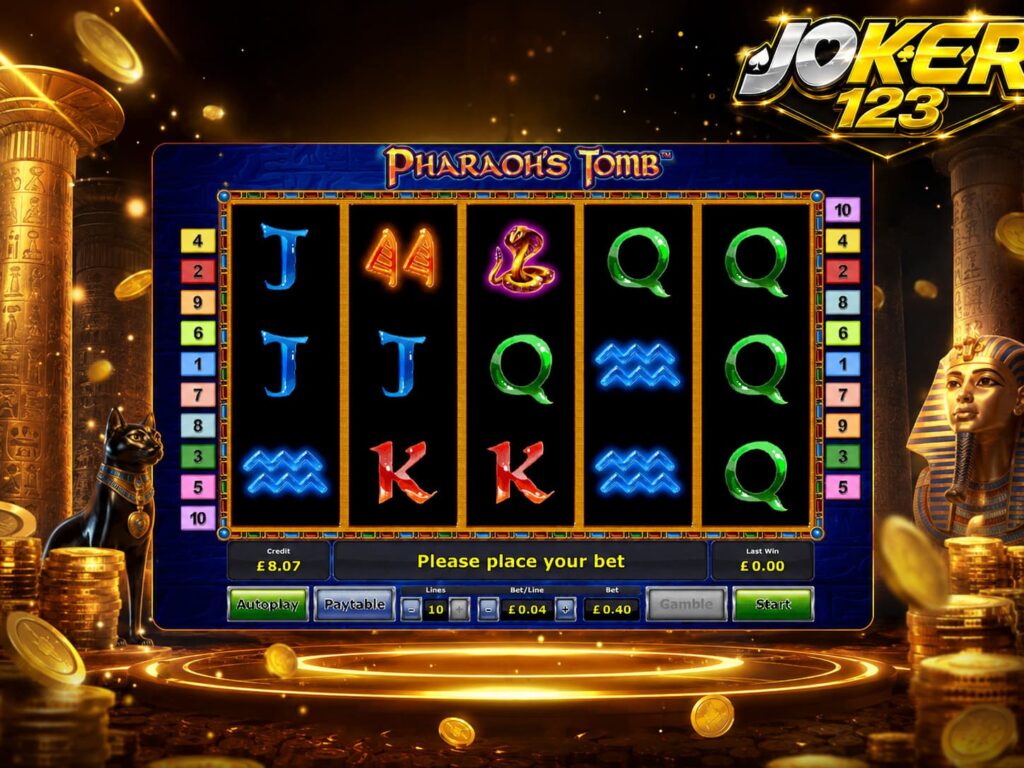 รีวิวเกม Pharaoh’s Tomb สล็อตธีมอียิป