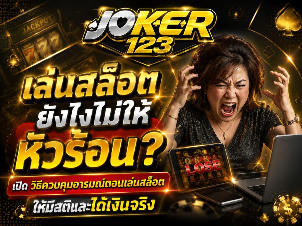 เล่นสล็อตยังไงไม่ให้หัวร้อน? เปิด วิธีควบคุมอารมณ์ตอนเล่นสล็อต ให้มีสติและได้เงินจริง – JOKER123