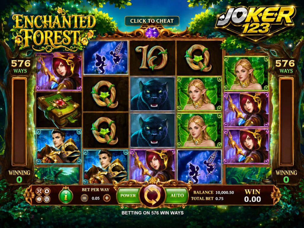 รีวิวเกม Enchanted Forest ธีมเกมและจุดเด่น