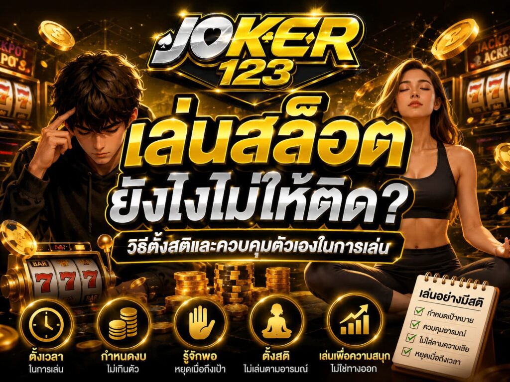 เล่นสล็อตยังไงไม่ให้ติด ? วิธีตั้งสติและควบคุมตัวเองในการเล่น – JOKER123