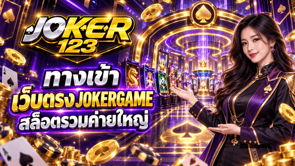ทางเข้า เว็บตรง JOKERGAME สล็อตรวมค่ายใหญ่ – JOKER123
