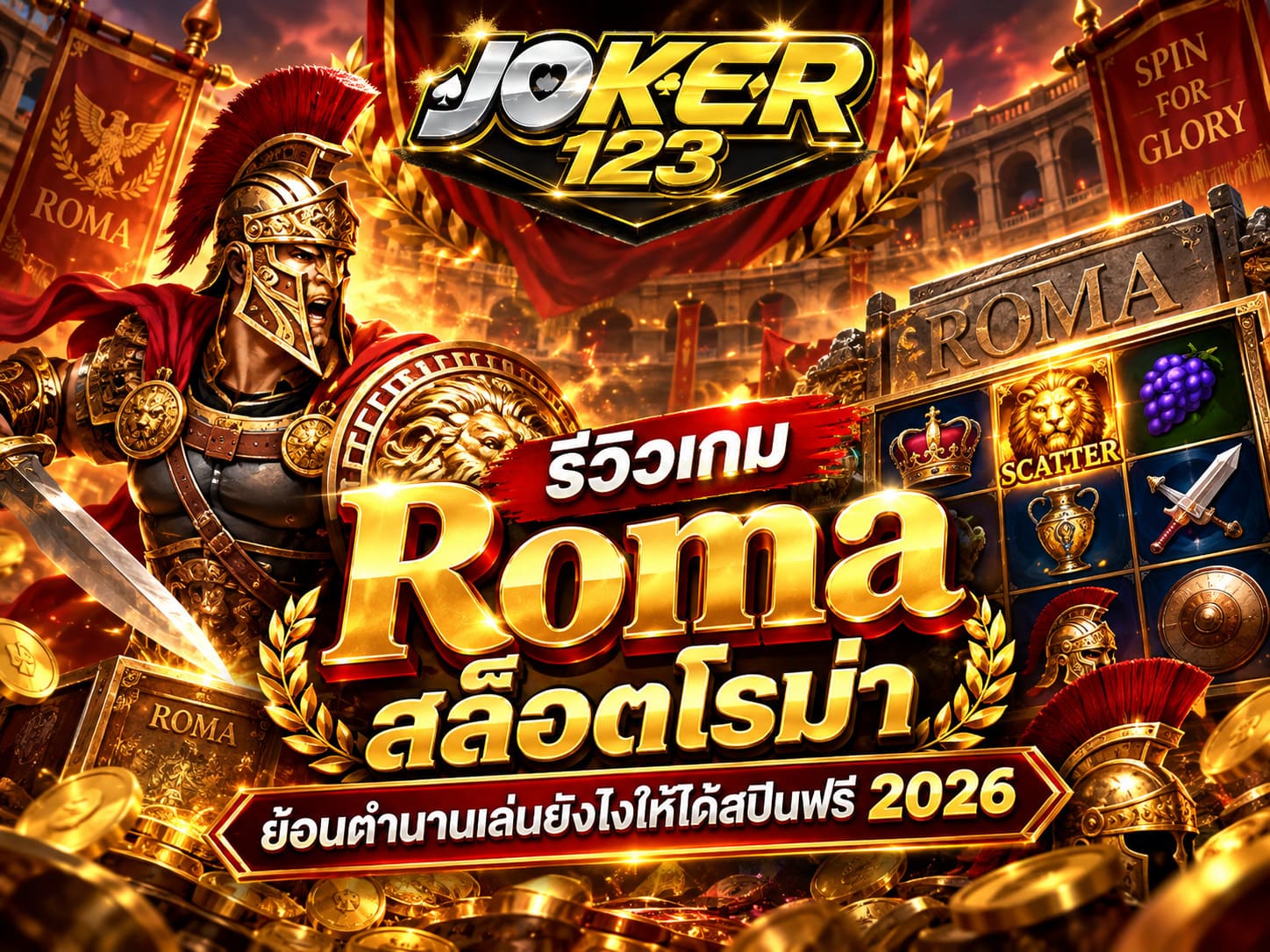 รีวิวเกม Roma สล็อตโรม่า