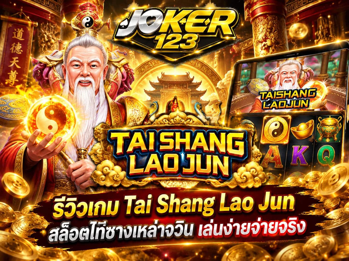 รีวิวเกม Tai Shang Lao Jun สล็อตไท่ซางเหล่าจวิน