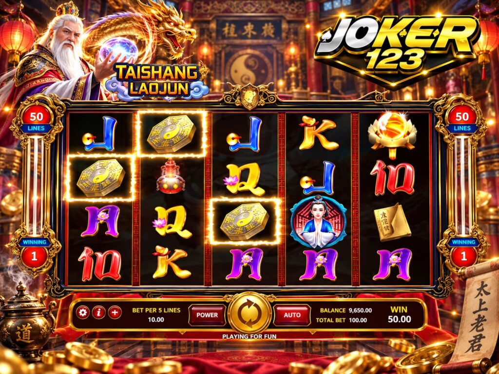 รีวิวเกม Tai Shang Lao Jun สล็อตท่านเซียนนำโชค