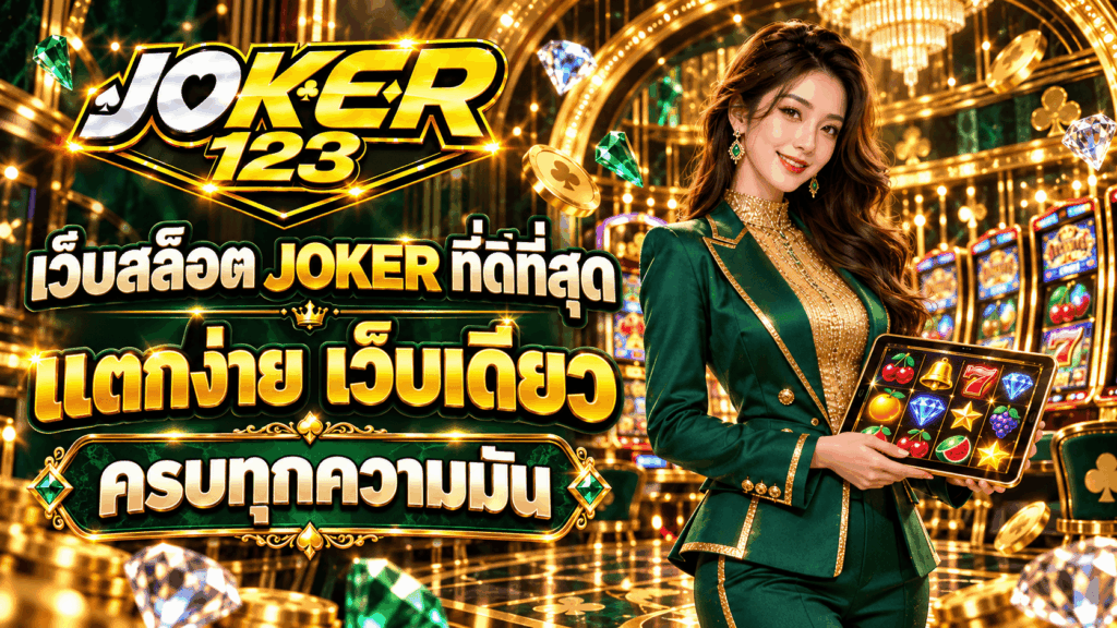 เว็บสล็อต JOKER ที่ดีที่สุด