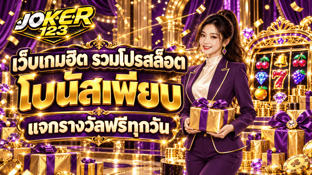 เว็บเกมฮิต รวมโปรสล็อต