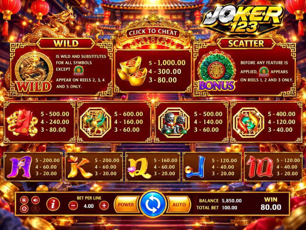 รีวิวเกม Dragon Power Flame อัตราจ่ายเงิน