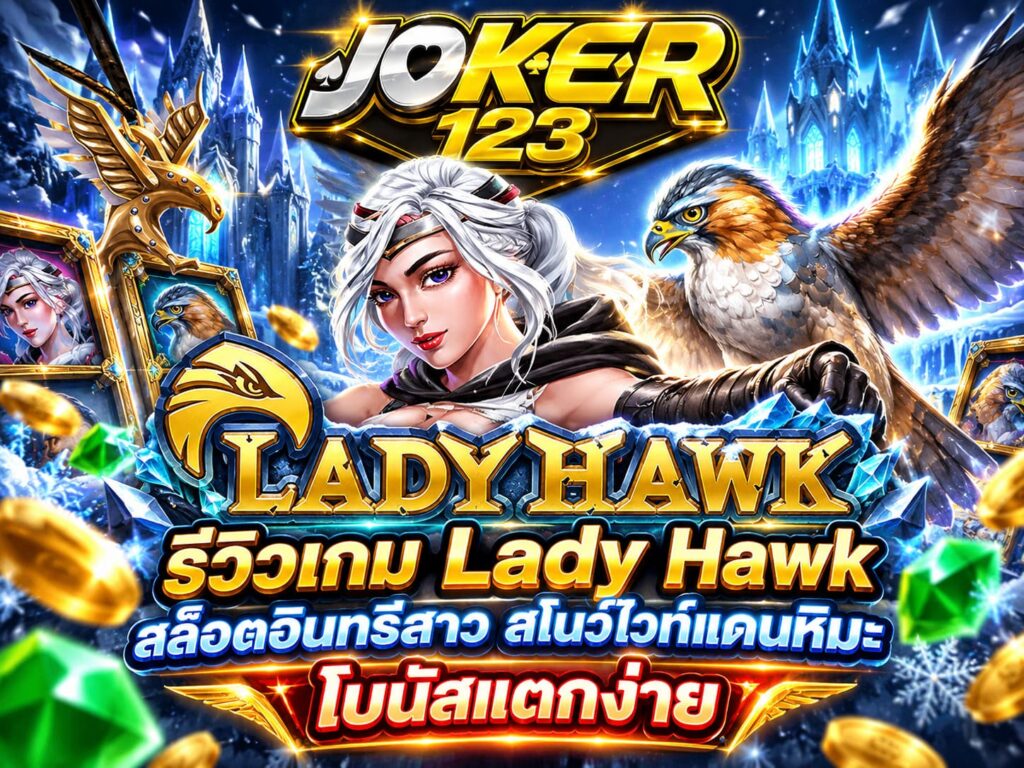 รีวิวเกม Lady Hawk สล็อตอินทรีสาว สโนว์ไวท์แดนหิมะ โบนัสแตกง่าย – JOKER123