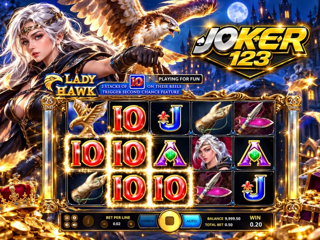 รีวิวเกม Lady Hawk ธีมหิมะสุดอลังการ